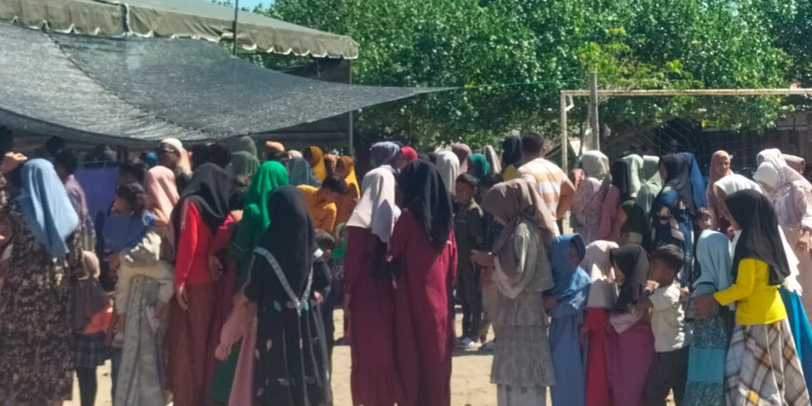 Persatuan Nelayan Gelar Maulid Akbar di Tepi Laut Bangka Jaya