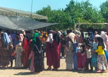 Persatuan Nelayan Gelar Maulid Akbar di Tepi Laut Bangka Jaya