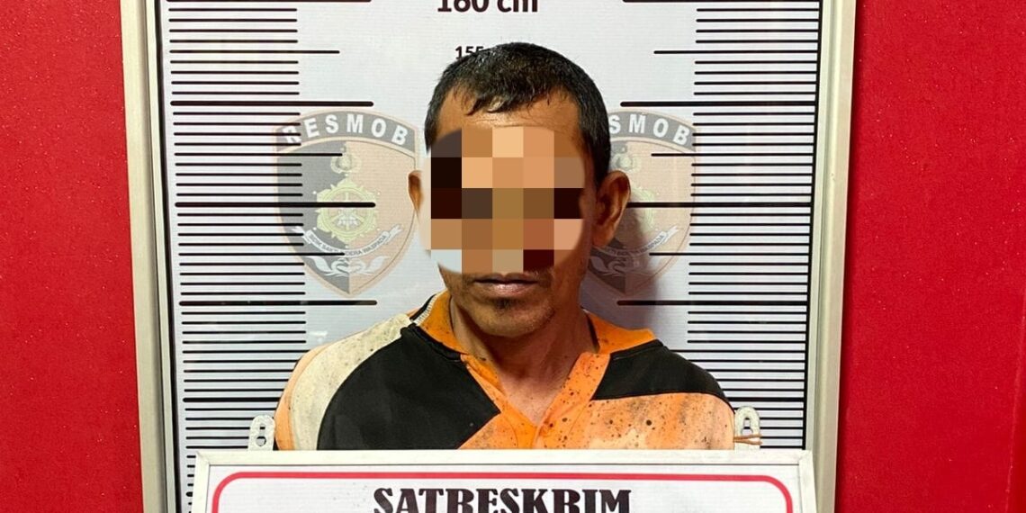 Polres Lhokseumawe Berhasil Tangkap Tersangka Penyiraman Air Keras Terhadap Dua Anak Tiri