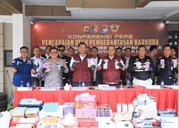 Bareskrim Polri Ungkap Jaringan Narkoba Internasional, Selamatkan 9 Juta Jiwa