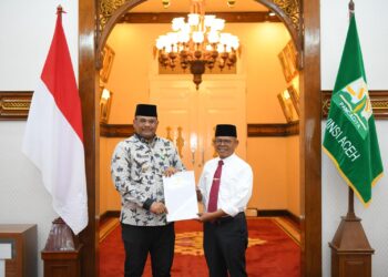 Pj Gubernur Aceh Resmi Perpanjangan PJ Bupati Aceh Jaya dan PJ Bupati Aceh Tamiang