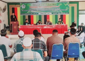 Tuha Peut 4 Gampong di Kecamatan Tanah Jambo Aye di Lantik, Camat Fauzi : Bek Na Bong Dan Kueh