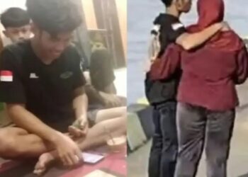 Viral di Media Sosial, Pasangan Kekasih Bertengkar di Pelabuhan Passarang Majene