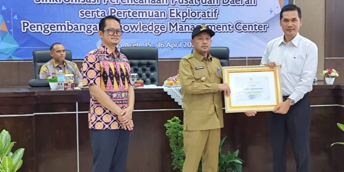 Pemkab Aceh Jaya Terima Penghargaan dari Pemerintah Aceh Atas Kinerja Keuangan Daerah