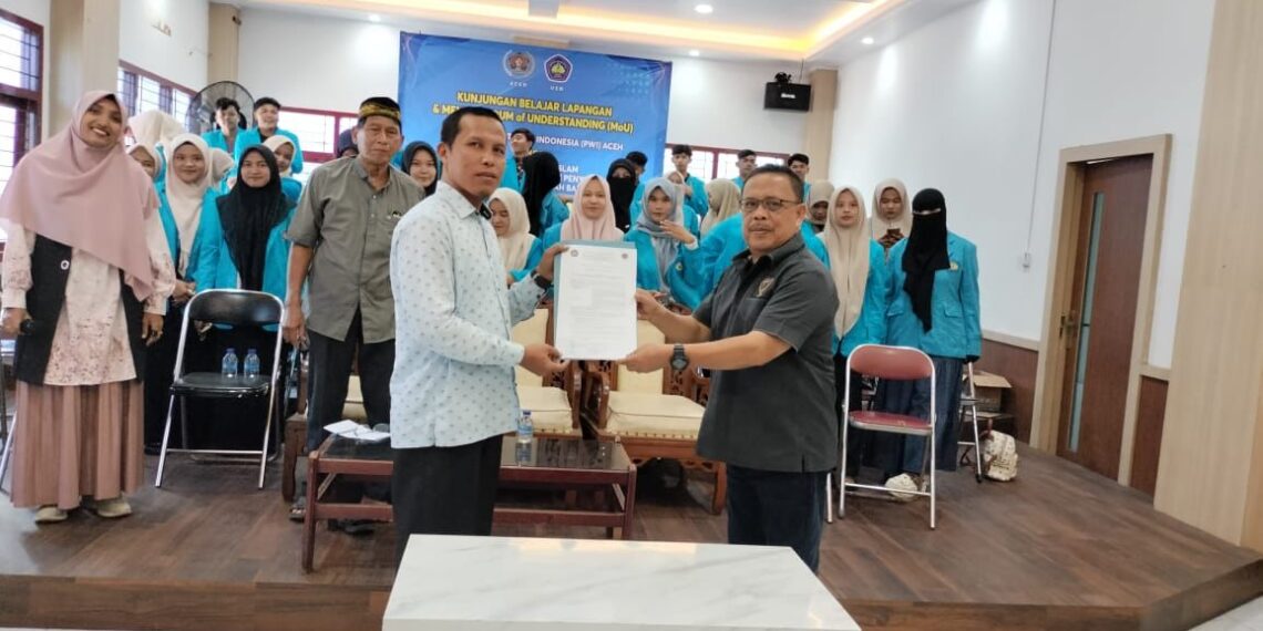 PWI dan Prodi KPI USM Teken MoU Bidang Pendidikan dan Pengabdian Masyaraka