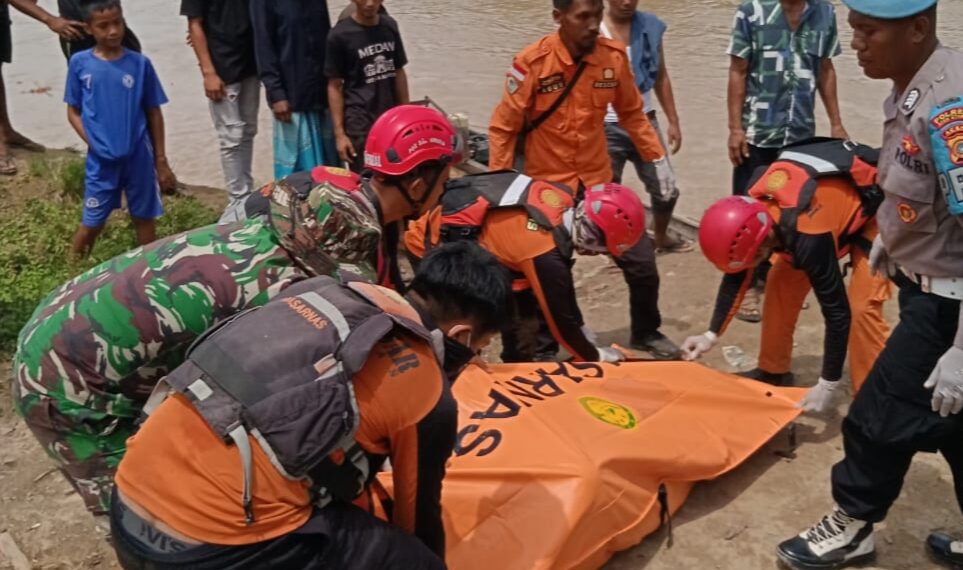 BREAKING NEWS: Korban Tenggelam di Sungai Aceh Utara Ditemukan Setelah Dua Hari Pencarian