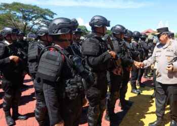 Polda Aceh Kerahkan 661 Personel untuk Amankan Hari Buruh Internasional