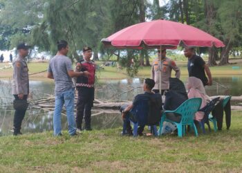Libur Idul Adha, Polres Lhokseumawe Tingkatkan Pengamanan di Objek Wisata Pantai