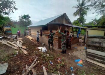 Realisasi RTLH TMMD Reguler ke 125 Kodim 0108/Agara telah mencapai 70 Persen