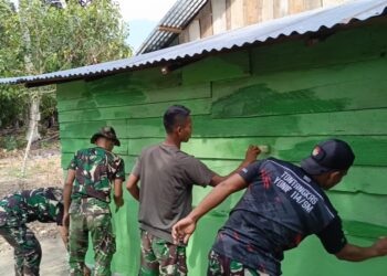 Kerja Keras Satgas TMMD Reguler ke 125 Kodim 0108/Agara RTLH Sudah 100 Persen