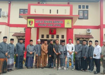Waspadai Ajaran Menyimpang, MPU Aceh Utara Bertemu Polisi Bahas Dugaan Aliran Sesat