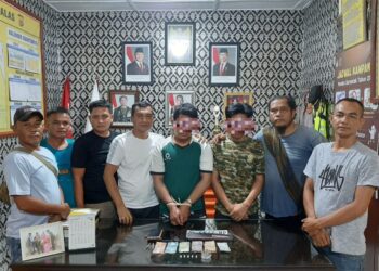 Lagi Nunggu Pelanggan, Kapolsek Lawe Alas Meringkus Bandar Sabu 