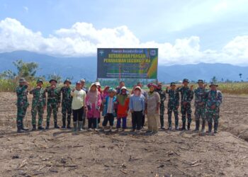 TMMDReg ke -125 Wujudkan Program Bapak KASAD Ketahanan Pangan Lewat Penanaman Jagung