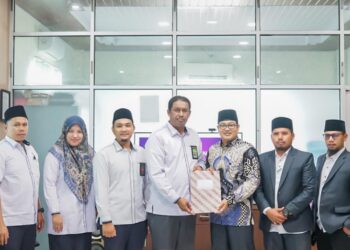 Mengantar Mahasiswa Magang; UNISAI Perkuat Pendidikan Praktik Peradilan Mahasiswa HKI di Mahkamah Syar’iyah Bireuen