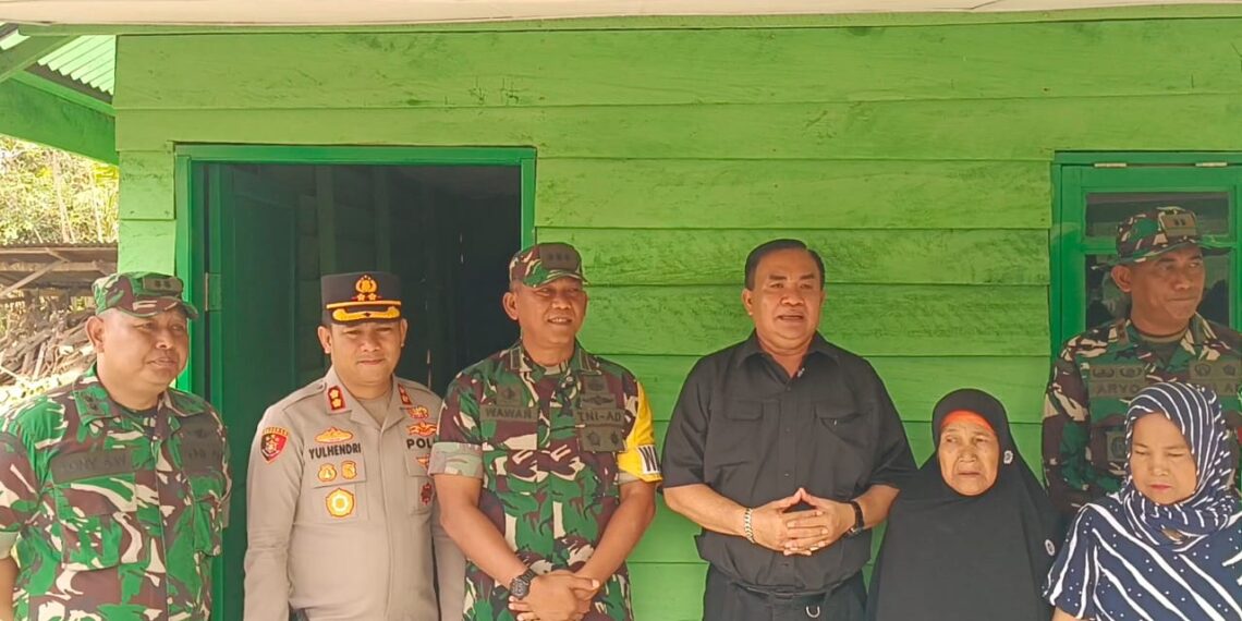 Kunjungan Tim Wasev Mabes TNI Tinjau Program TMMD Reguler ke-125 Kodim 0108/Agara