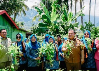 Tim Pembina Gammawar Provinsi Aceh Tinjau Desa Binaan di Aceh Tenggara