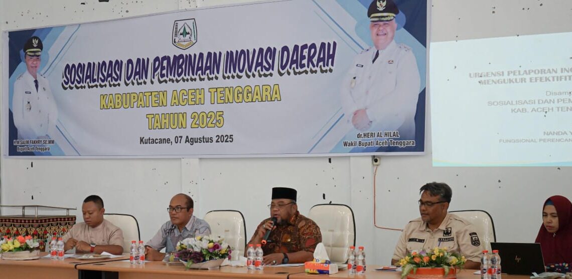 Aceh Tenggara Dorong Inovasi Daerah Lewat Sosialisasi dan Pembinaan