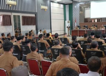 Jelang HUT RI ke-80, Bupati Agara Pimpin Rapat Koordinasi Bahas Agenda Daerah