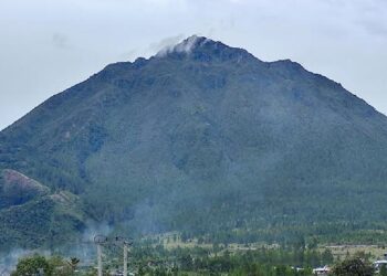 Bupati Bener Meriah Imbau Warga Waspadai Aktivitas Gunung Burni Telong