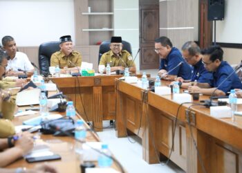 Terima Audiensi Dirut PT PIM, Bupati Ayahwa Minta Utamakan Tenaga Kerja Lokal