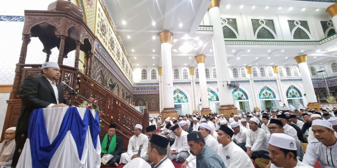 Peringatan Maulid Nabi 1447 H, Pemkab Aceh Utara dan Ribuan Warga Padati Masjid Agung Lhoksukon