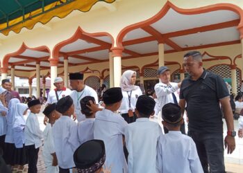 Solidarity Squad Aceh Santuni 300 Anak Yatim di Aceh Utara