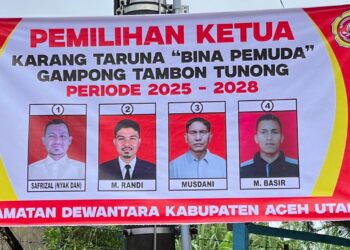 Besok, Empat Tokoh Muda Bertarung di Pemilihan Ketua Karang Taruna Tambon Tunong