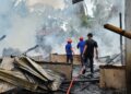 Satu Unit Rumah Semi Permanen Milik Warga Desa Keh Terbakar, Warga Berhasil Cegah Api Menjalar
