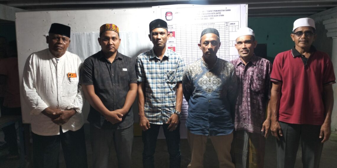 Menang Telak, Pondi Terpilih Sebagai Geuchik Gampong Baroh Kuta Batee