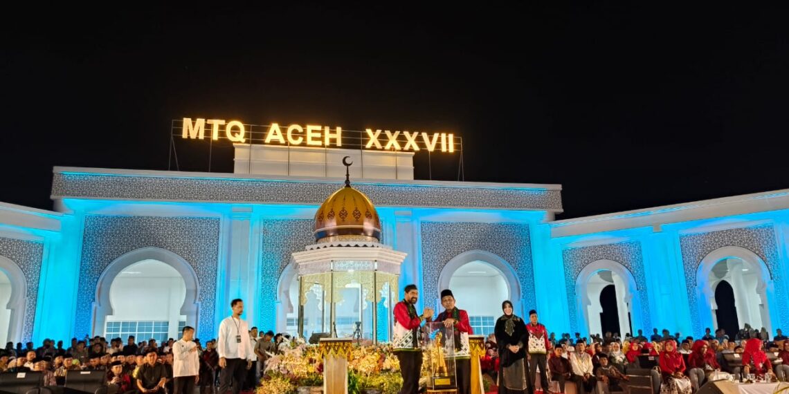 MTQ XXXVII Aceh Resmi Dibuka di Pidie Jaya, Mualem Ajak Masyarakat Amalkan Al-Qur’an