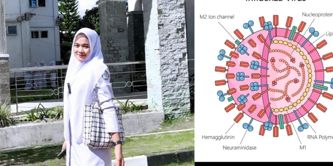 Mahasiswa STIKes PNAD Ajak Masyarakat Cegah Virus Influenza