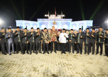 Wabup dan Sekda Aceh Utara Hadiri Pembukaan MTQ Aceh ke-37