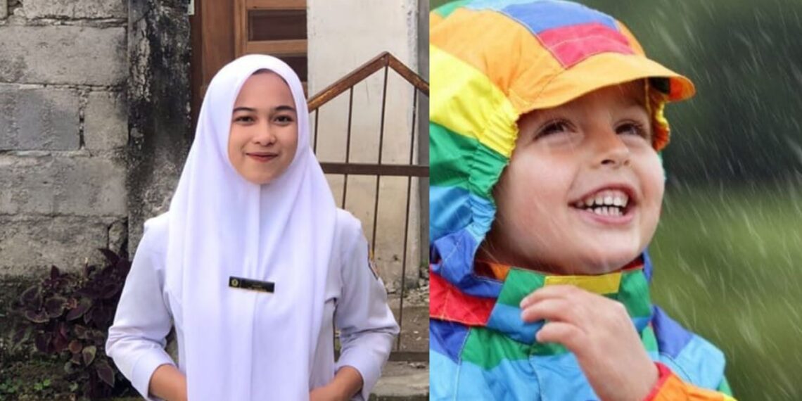 Mahasiswa STIKes PNAD Ajak Orang Tua Jaga Kesehatan Anak di Musim Hujan