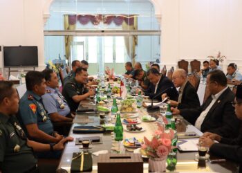 Wali Nanggroe Terima Kunjungan Rombongan Dansesko TNI