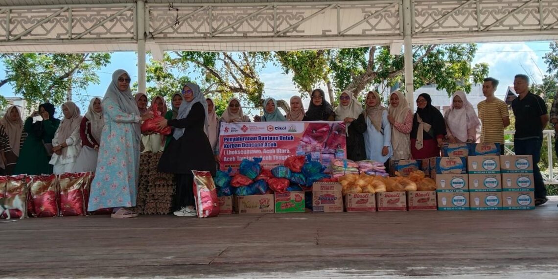 KGBN Aceh Salurkan Bantuan Sembako Korban Banjir di Sejumlah Wilayah