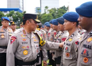 ‍Wakapolri Lepas Pemberangkatan 1.500 Personel ke Sumatera: Pastikan Penanganan Bencana Cepat dan Tepat