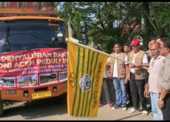 KONI Aceh Salurkan 150 Ton Bantuan untuk Korban Banjir dan Longsor