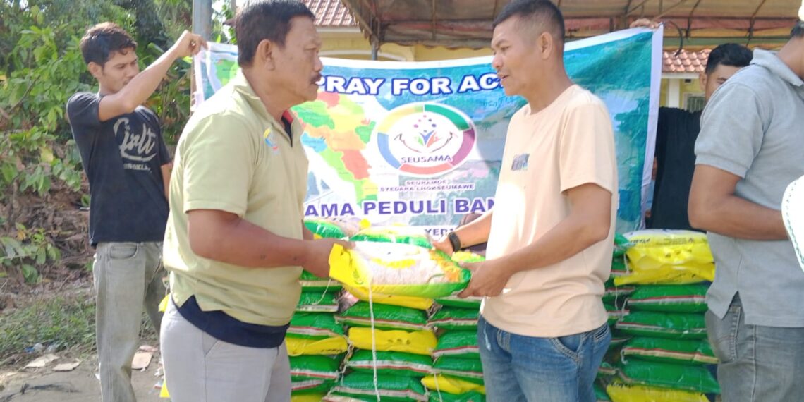 Paguyuban SEUSAMA Kembali Salurkan Bantuan Untuk Korban Banjir Aceh 