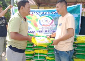 Paguyuban SEUSAMA Kembali Salurkan Bantuan Untuk Korban Banjir Aceh 
