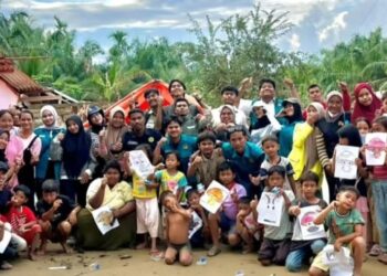 Tembus Desa Terisolir, Aliansi Mahasiswa Langsa Jalankan Misi Kemanusiaan di Ujung Aceh Tamiang