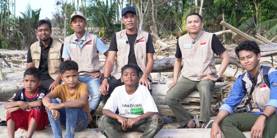 Didampingi DPRK dan Lembaga Kemanusiaan, Wabup Aceh Utara Tinjau Lokasi Banjir Bandang