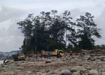 Pasca Banjir Aktivitas Galian C di Krueng Sawang Kembali Beroperasi, Warga Keluhkan Debu dan Ancaman Lingkungan