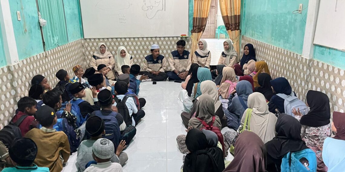 FORSIBA Kota Langsa Kunjungi Balai Pengajian Sakinah, Wujud Kepedulian Pelajar terhadap Pendidikan Al-Qur’an Pasca Banjir