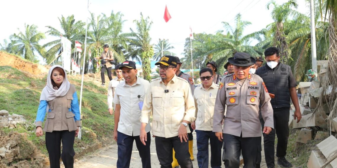 Kepala Staf Kepresidenan RI Apresiasi Polri atas Pembangunan Hunian Tetap di Aceh Tamiang