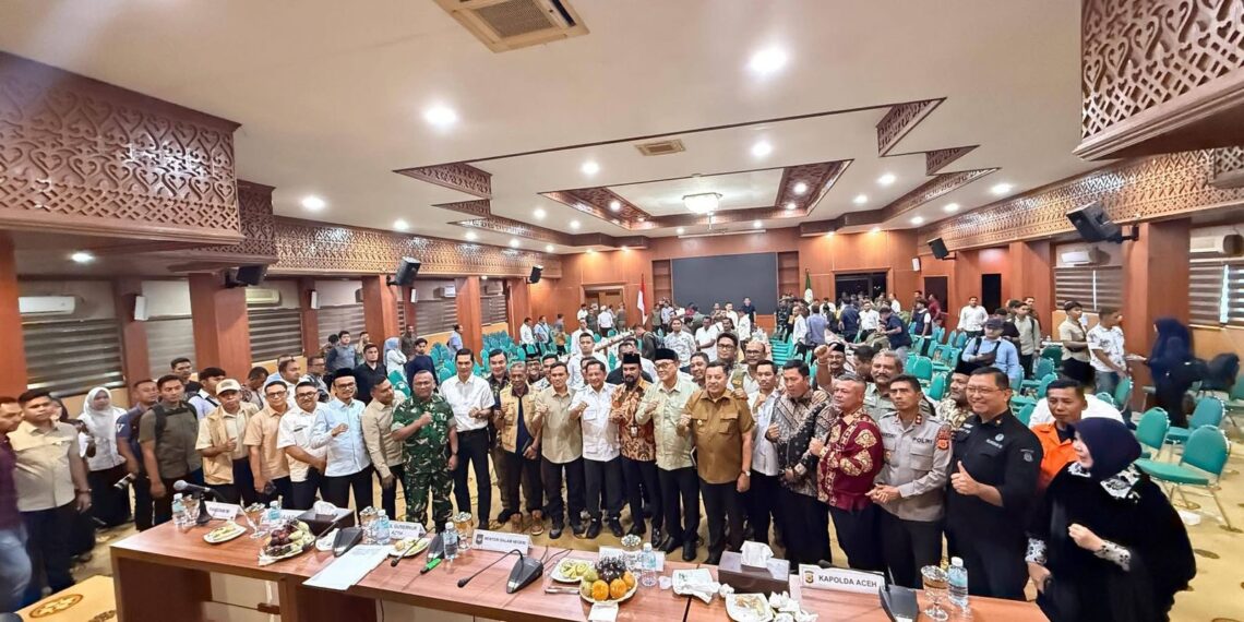 Rakor Kepala Daerah se-Aceh dengan Mendagri, Usulan Rehabilitasi Diserahkan Hari Ini ke Satgas