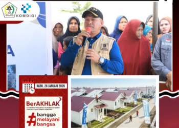 Wujudkan Hunian Layak, Bupati Aceh Utara Resmikan Huntara bagi Korban Bencana di Langkahan