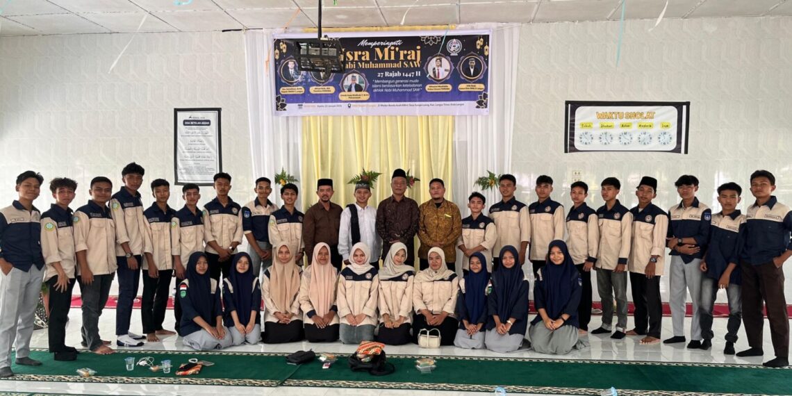 FORSIBA dan OSIS SMAN 2 Langsa Gelar Peringatan Isra Mi’raj Nabi Muhammad SAW