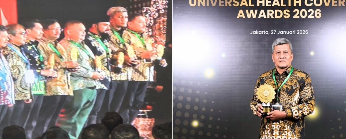 Aceh Utara Raih Penghargaan UHC Award 2026 Kategori Level Utama, Diserahkan Langsung oleh Wapres Gibran
