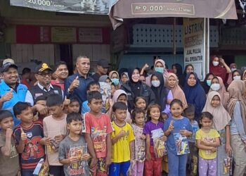 Wakil Bupati Aceh Utara Tarmizi Panyang Sambut Bantuan Pemko Banda Aceh untuk Korban Banjir