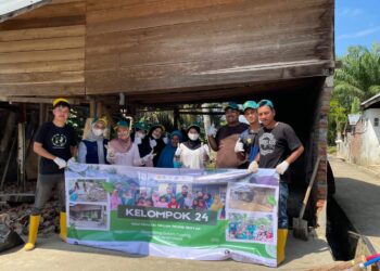 Belajar Mengabdi di Tengah Bencana, Mahasiswa USK Jalani KKN di Aceh Utara